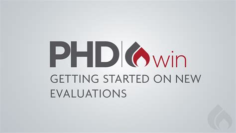phdwin v3|Getting Started – PHDwin V3 – industry leading .